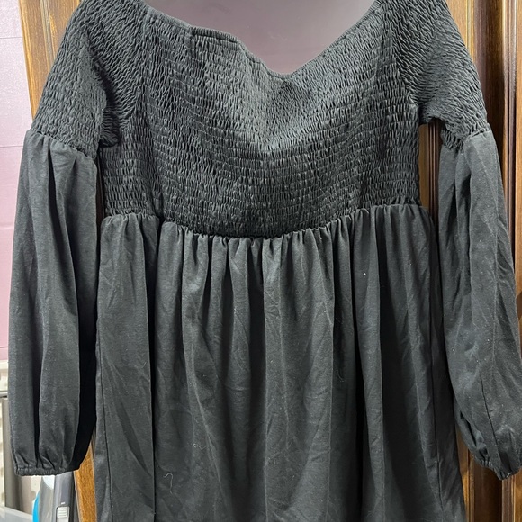 SHEILAY Women’s XL Fancy Black Shirt NEW - Picture 4 of 7